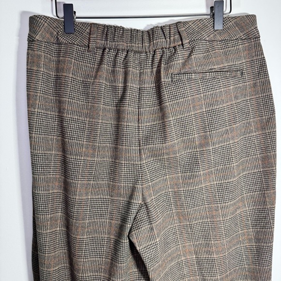 Old Navy High Rise Taylor Wide Leg Plaid Trouser Pants Size Large - Picture 6 of 11